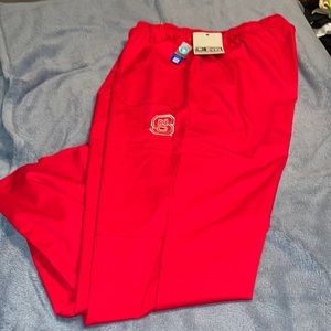 Mens NC State scrub pants